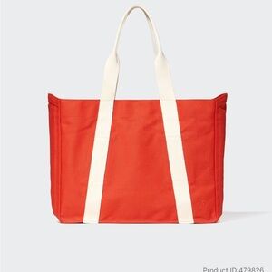 NWT Uniqlo x JW Anderson Red Tote Bag